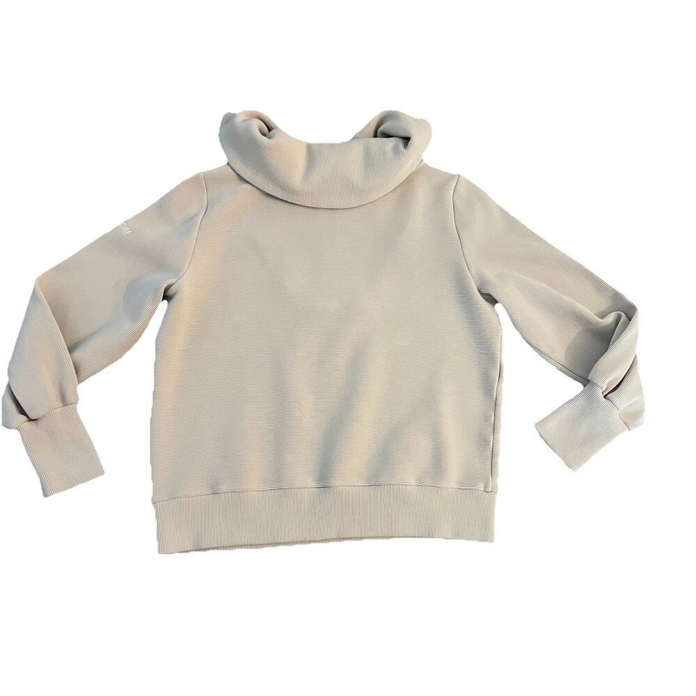 Varley  Vine Women’s 1/2 Zip Sweater Large Athleisure Ribbed - Picture 3 of 8